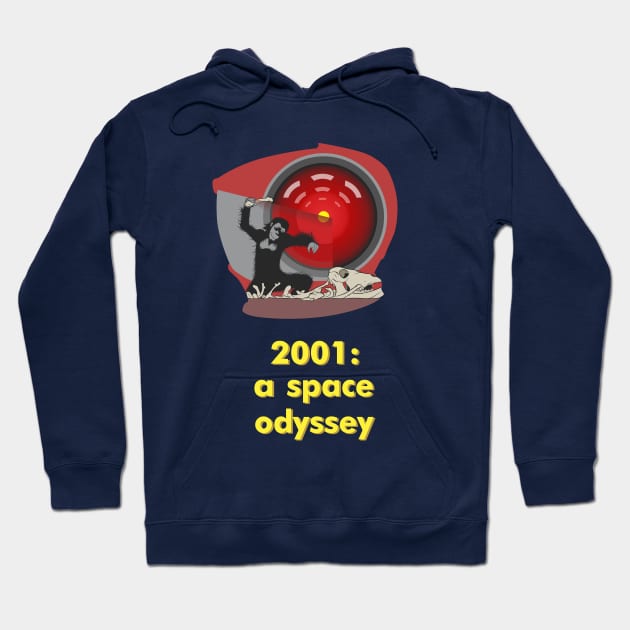 2001: thinking in a space odyssey Hoodie by atizadorgris